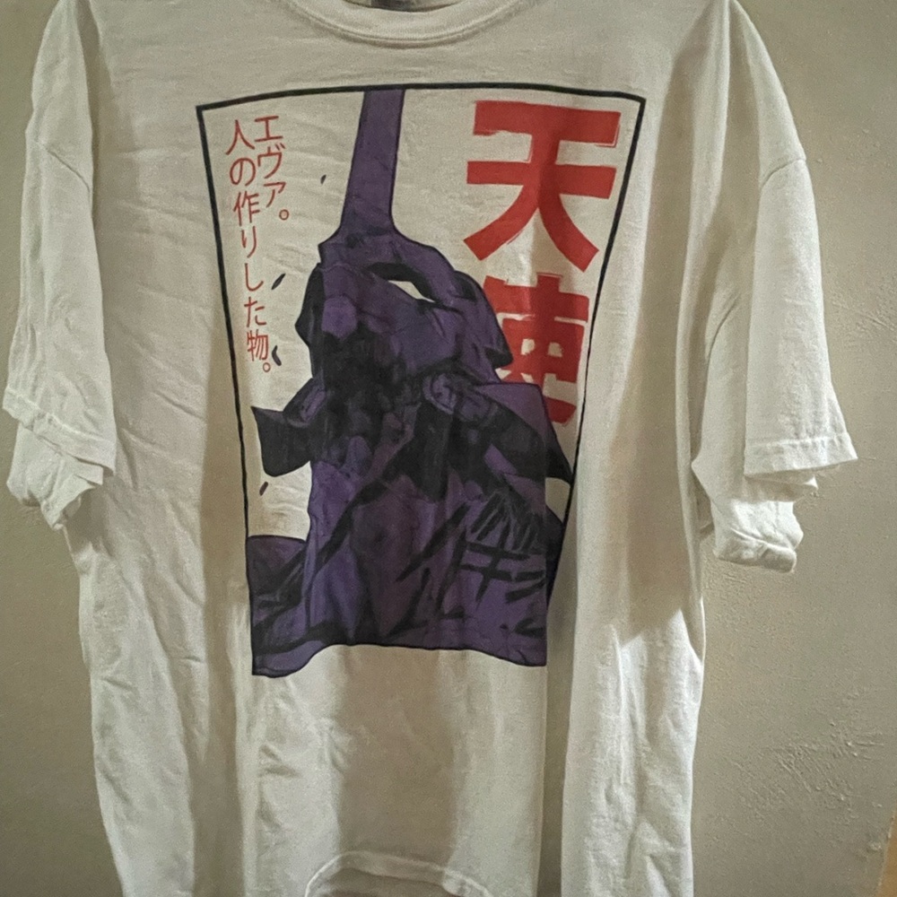 Evangenlium anime t shirt